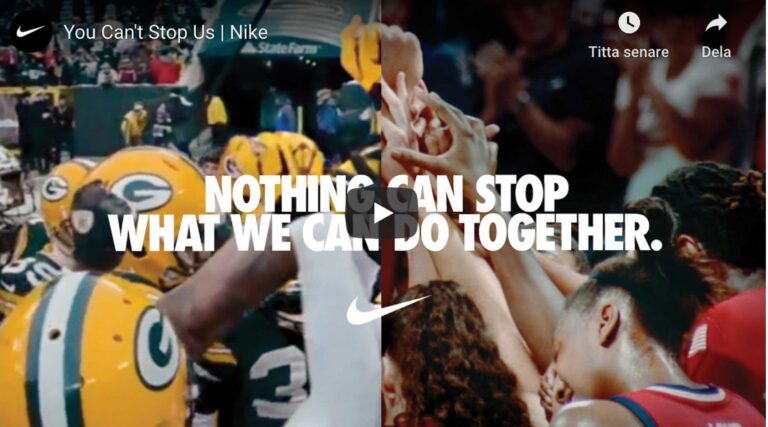 Historiens bästa reklamfilm - Nike You can't stop us